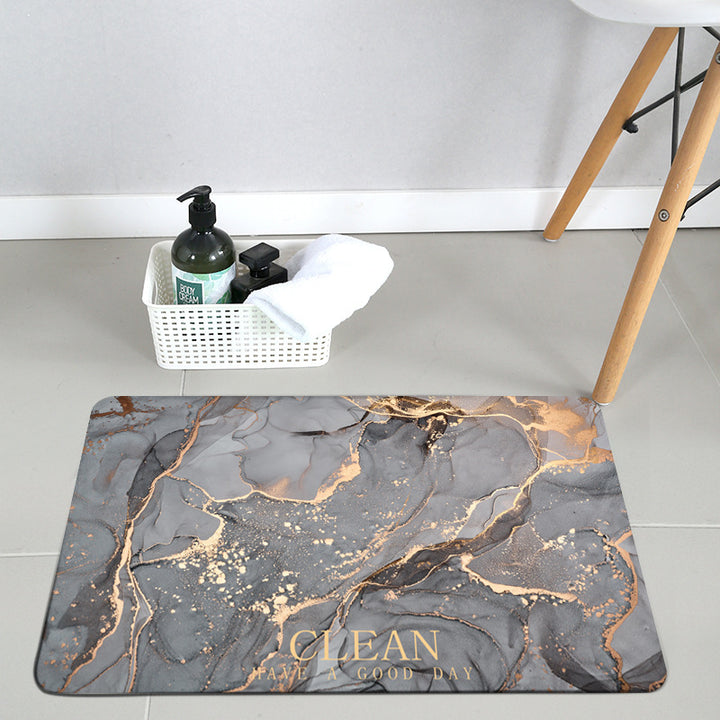 Decorative Bath Mat Bowlift