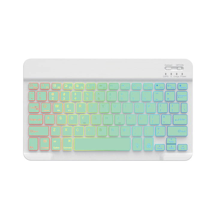 Rgb backlit Bluetooth keyboard Bowlift