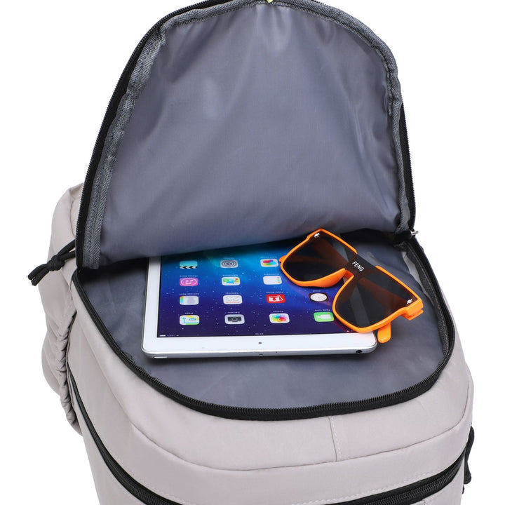 Stylish backpack with multifunctional compartments Bowlift