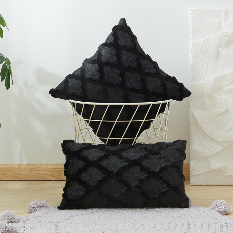 Textured Cozy Decorative Throw Pillow