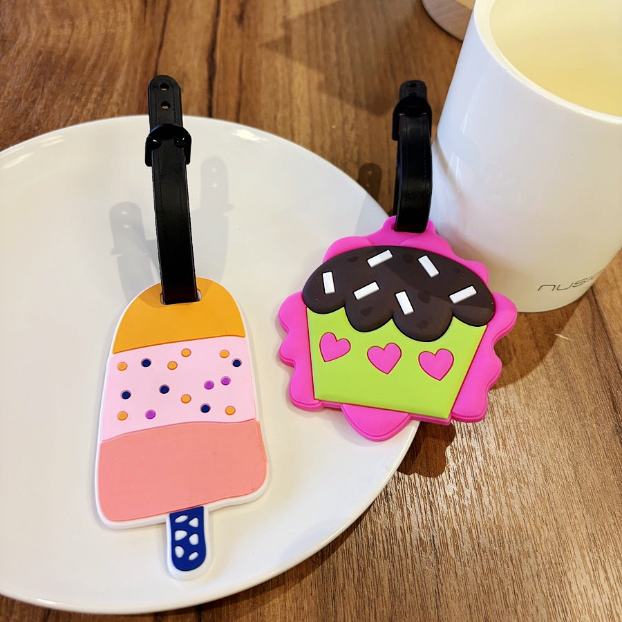 Ice Cream Cone Luggage Tag Bowlift