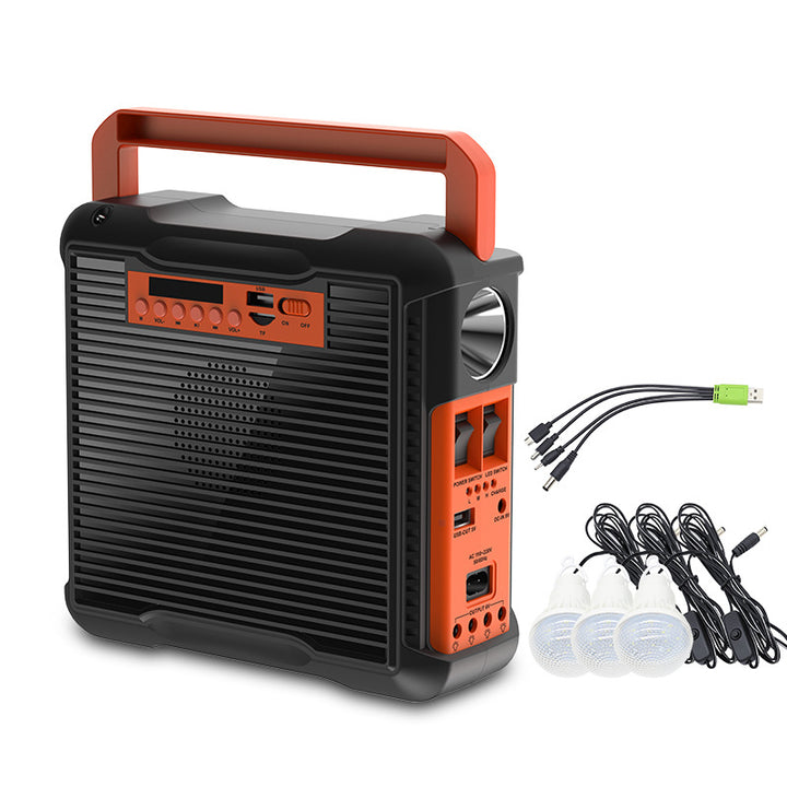 Portable solar power generator Bowlift