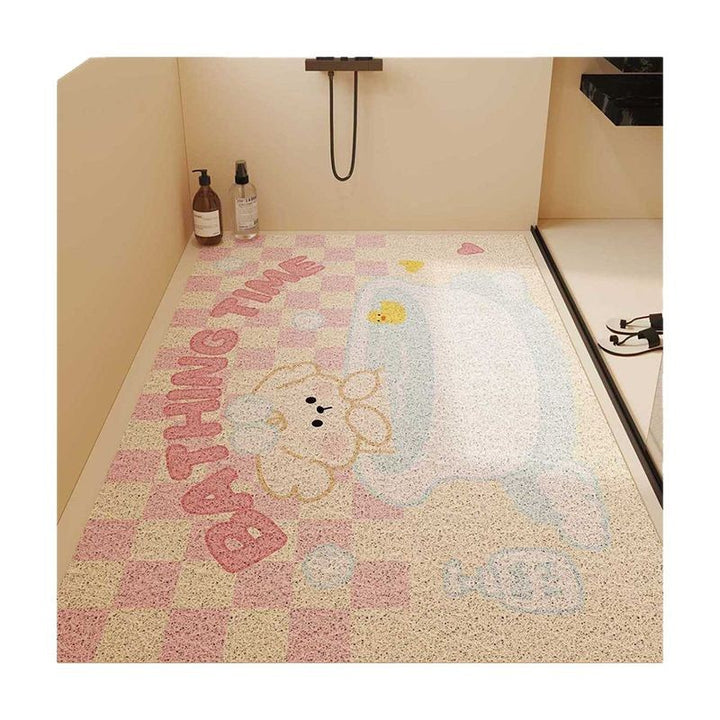 Cartoon Character Themed Bath Mat Bowlift