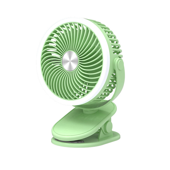 Women Portable Clip Fan with Adjustable Head Bowlift