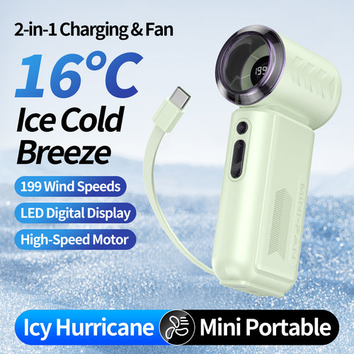 Portable Cooling Fan for Women with Power Bank Bowlift