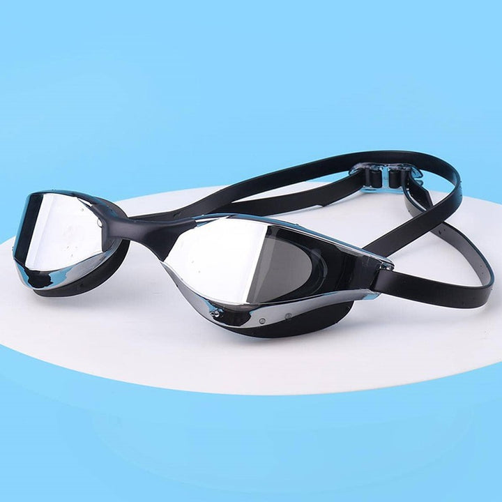 High-performance swimming goggles with UV protection and extended visibility Bowlift