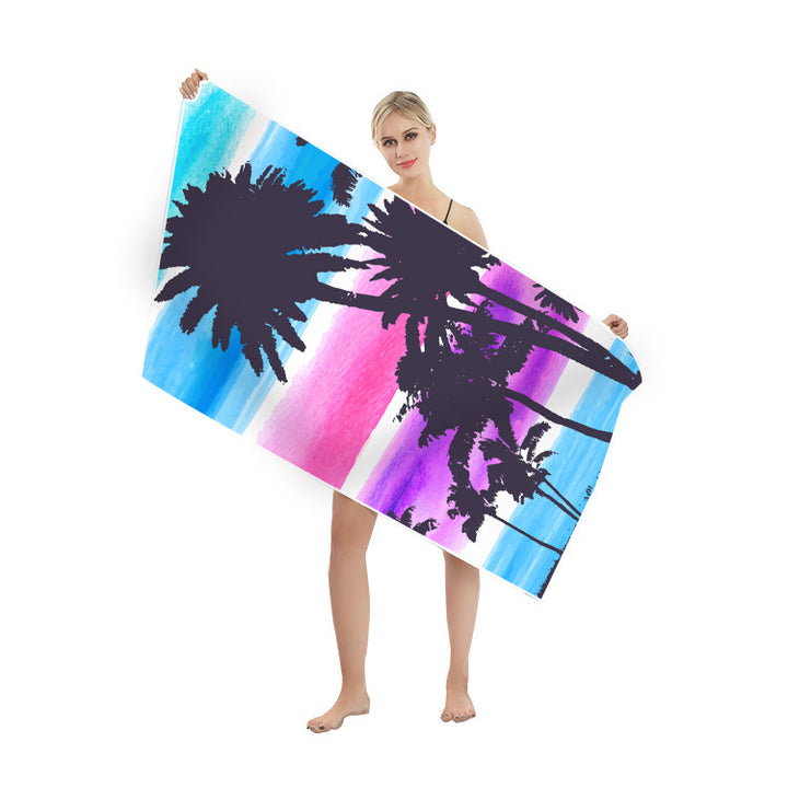 Beach towel with creative mandala design Bowlift