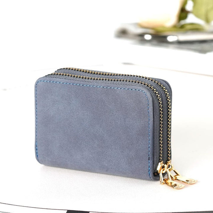 Double Folded Wallet Made of High-Quality Genuine Leather Bowlift