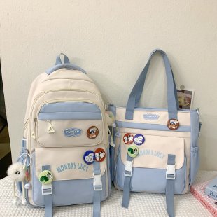 Playful Graphic Backpack Bowlift