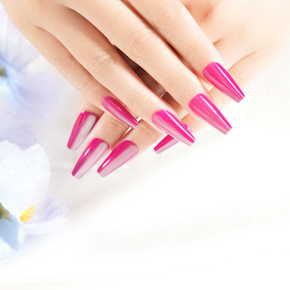 Premium Stiletto Press-On Nail Design Bowlift