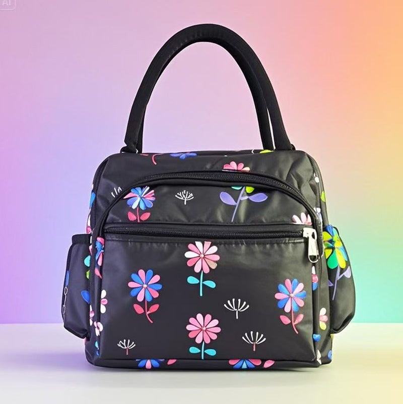 Cat Print Insulated Lunch Bag Bowlift
