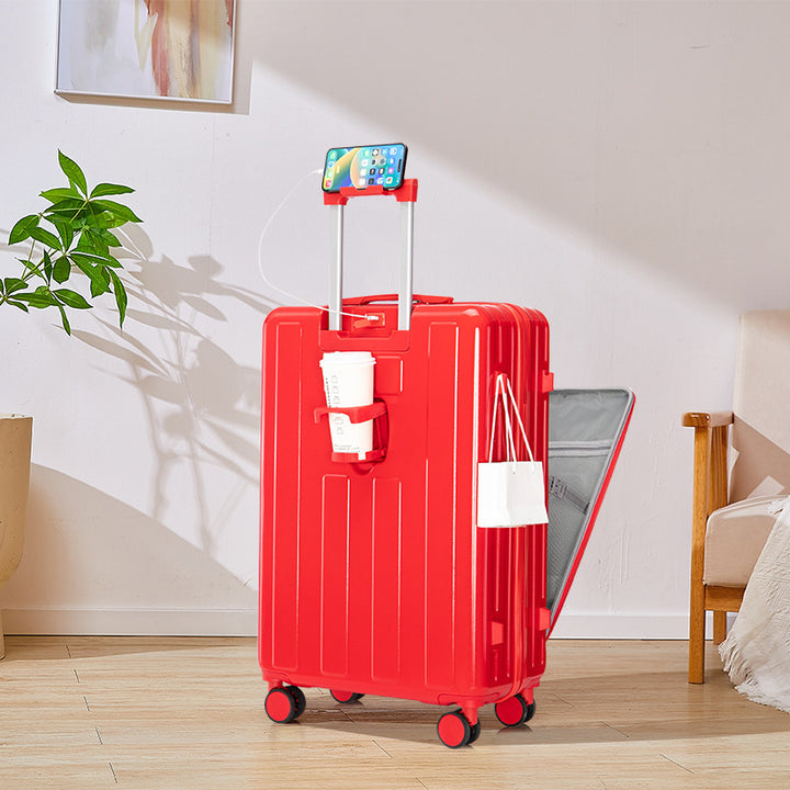 Functional Compact Travel Suitcase Bowlift