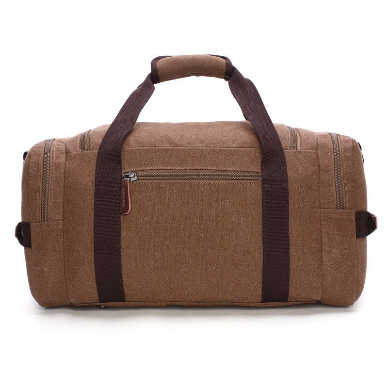 Spacious travel bag with high-quality leather trim Bowlift