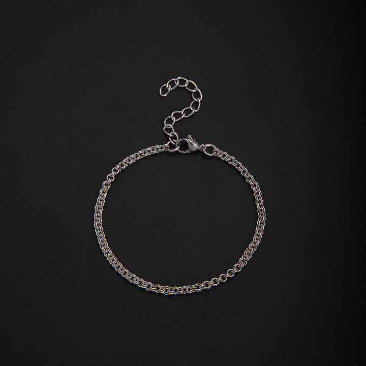 Textured Chain Link Bracelet Bowlift