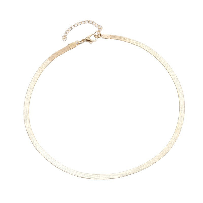 Sleek Snake Chain Necklace Bowlift
