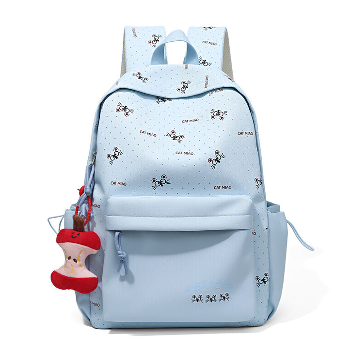 Playful Cat-Themed Backpack Bowlift
