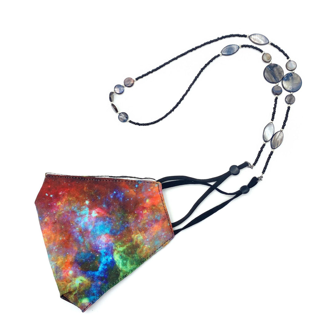 Artisan Shell Beaded Eyewear Chain Bowlift