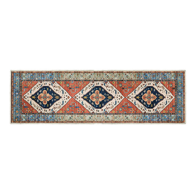 Elegant Geometric Pattern Runner Rug Bowlift