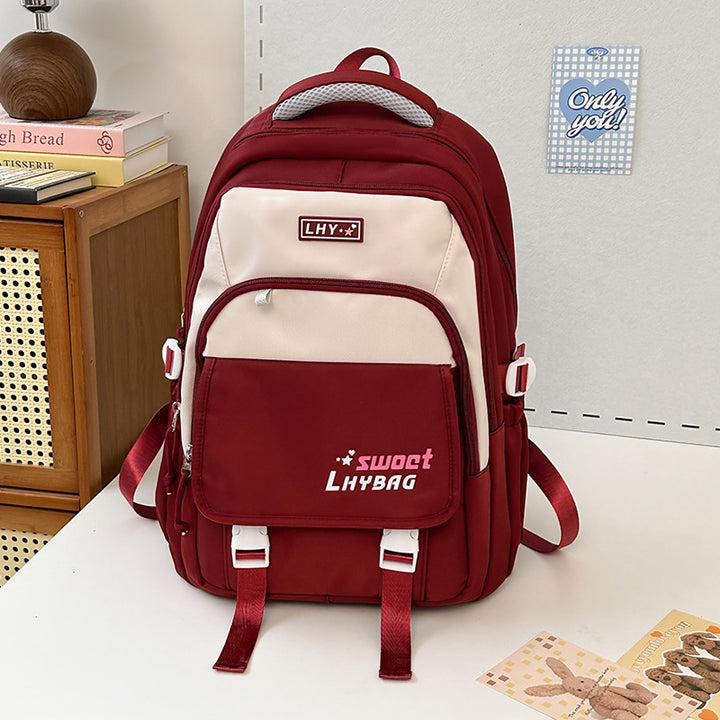Multi-Pocket Casual School Backpack