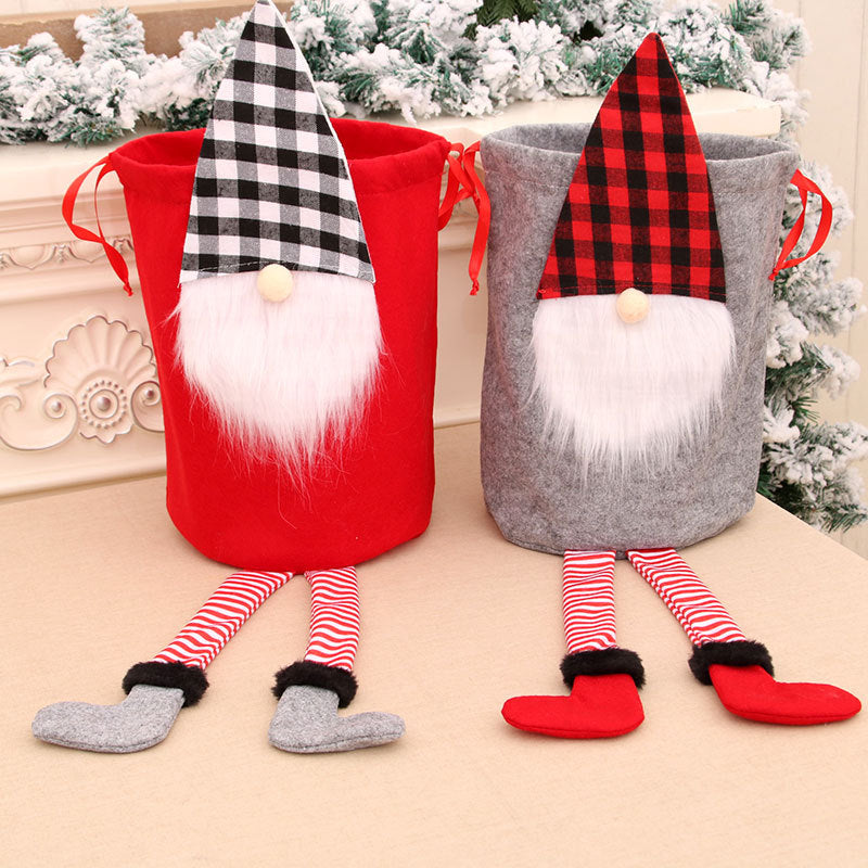 Decorative Plush Gnome Doll Bowlift