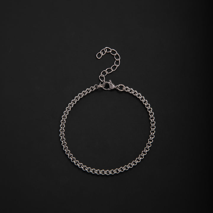 Elegant Geometric Link Bracelet Bowlift