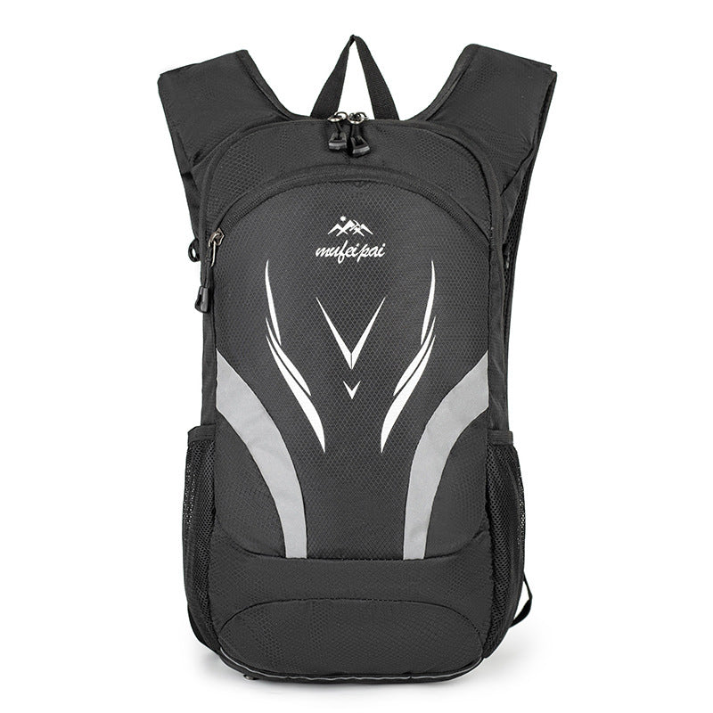 Unisex nan lighter hydration backpack with integrated hydration system breathable mesh back and side mesh outer pockets Bowlift