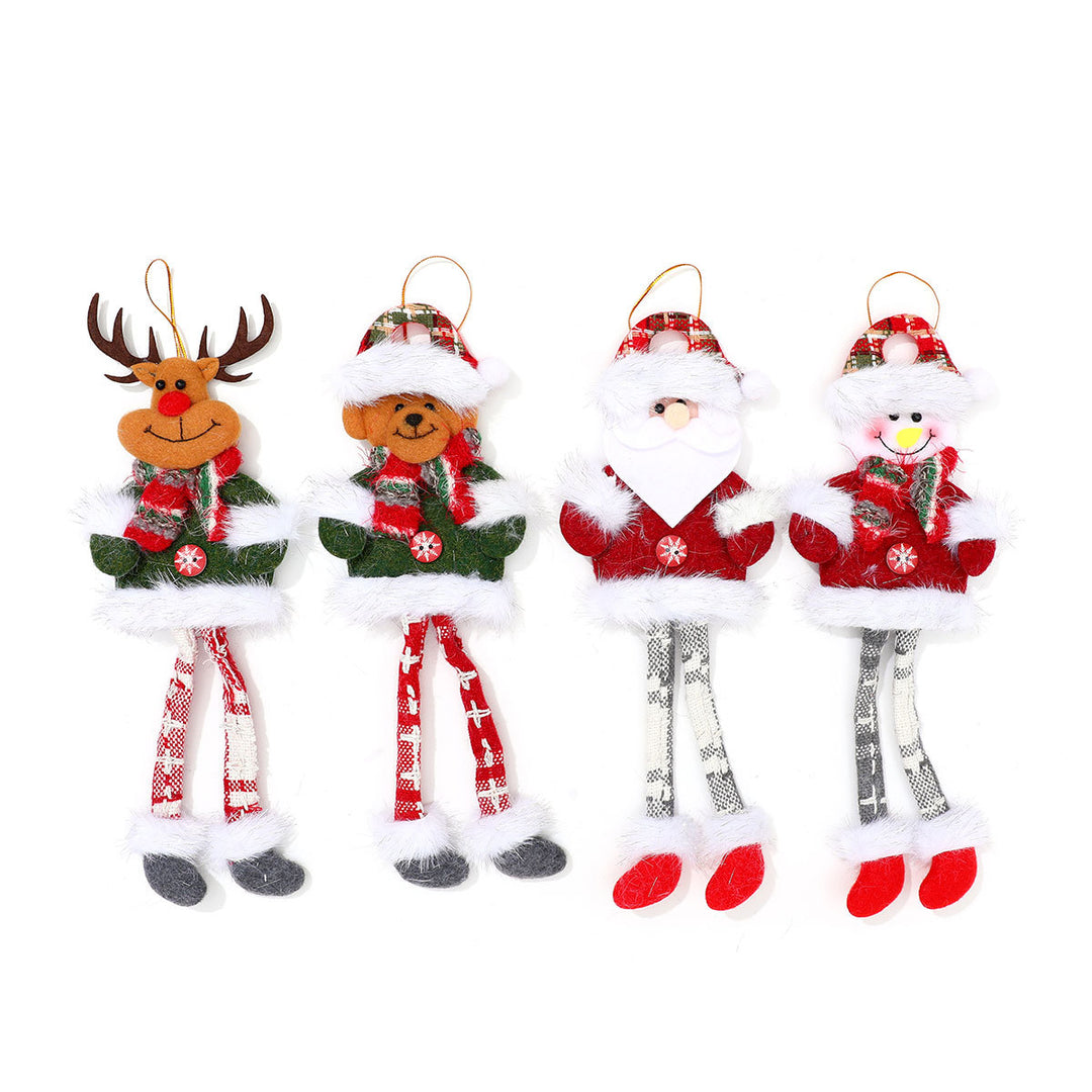 Decorative Hanging Santa Doll Bowlift