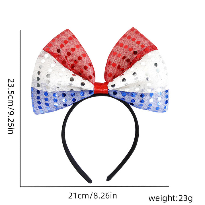 Unisex nan festive party headband with pompom and star island Bowlift