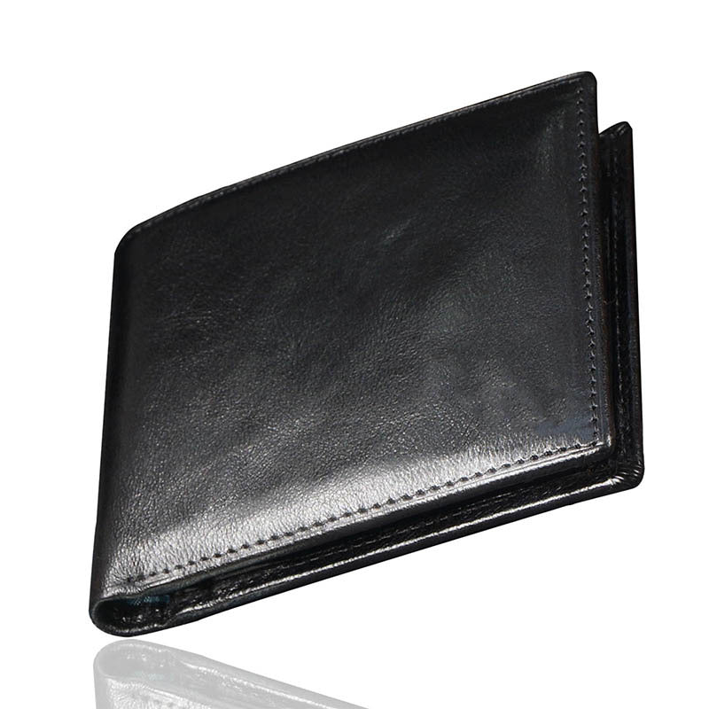 Luxurious Bi-Fold Leather Wallet Bowlift