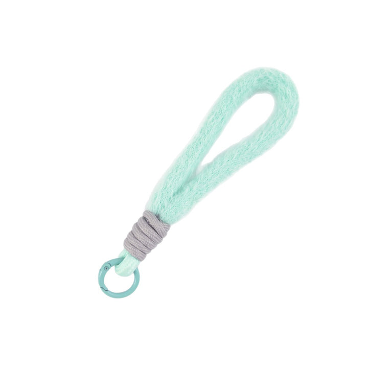 Soft Fuzzy Textured Keychain Bowlift