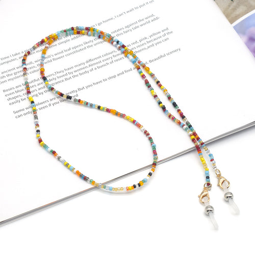 Colorful Multi-Textured Eyewear Chain Bowlift