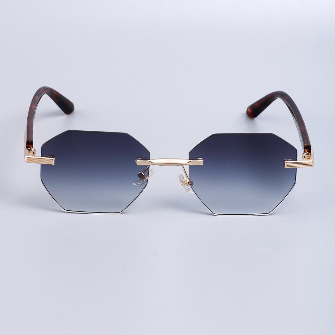 Ladies stylish sunglasses in trendy octagonal design with high-quality frame Bowlift