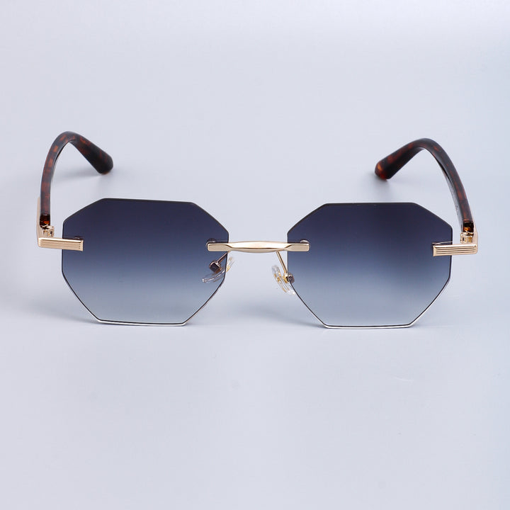 Ladies stylish sunglasses in trendy octagonal design with high-quality frame Bowlift