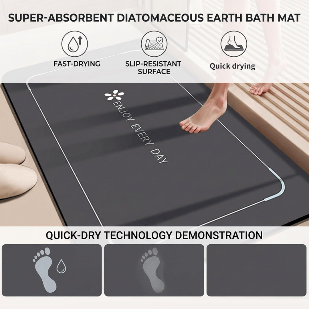 Non-Slip Comfort Bath Mat Bowlift