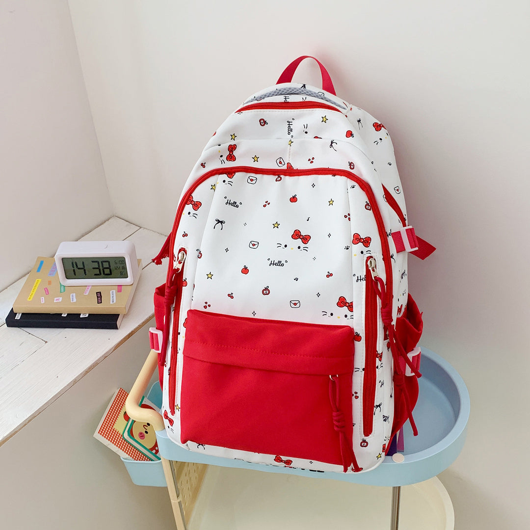 Leisure backpack with charming design and practical compartments Bowlift