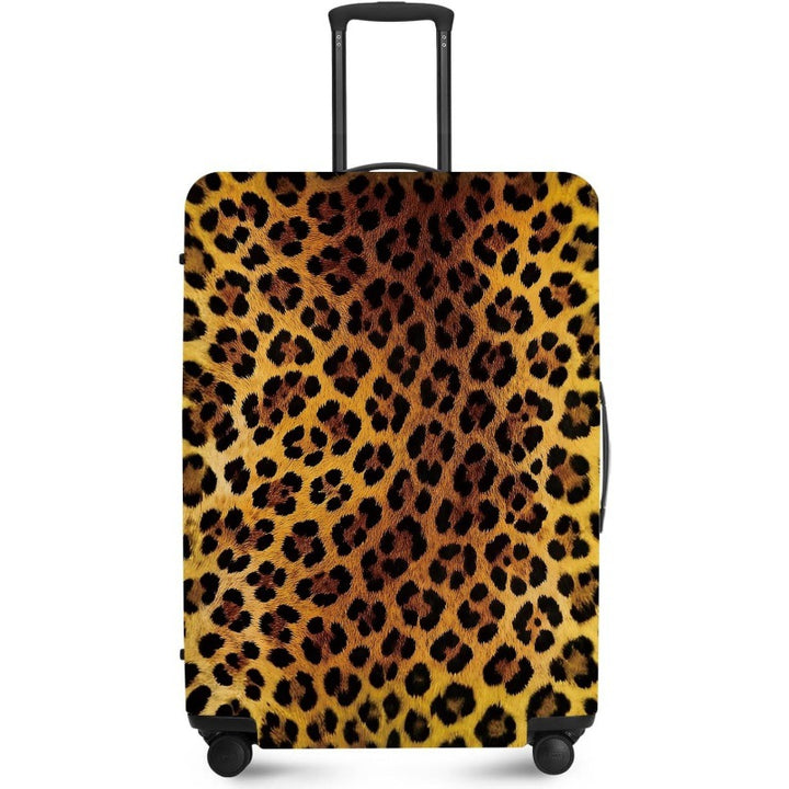 Unisex nan elastic suitcase cover with UV-resistant motif print and zip opening Bowlift