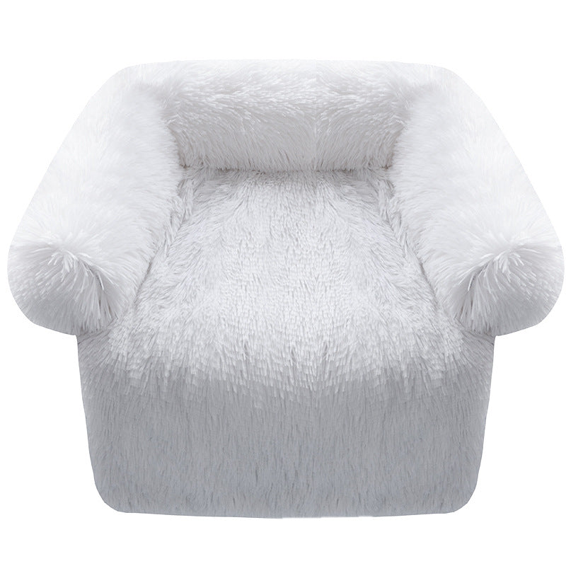 Cozy Textured Dog Bed Chair
