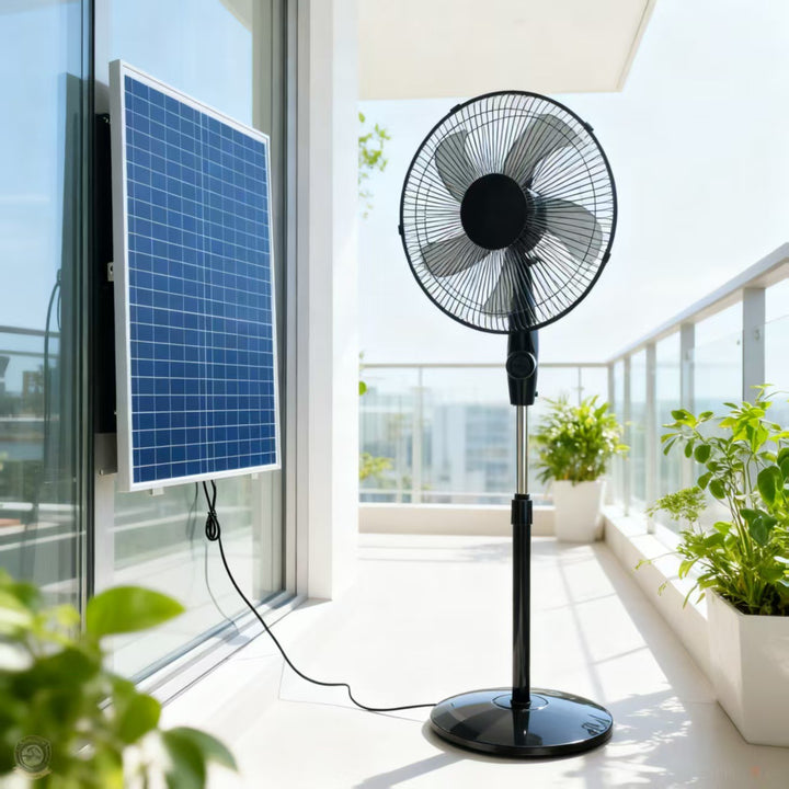 Ladies Battery-Powered Stand Fan Bowlift