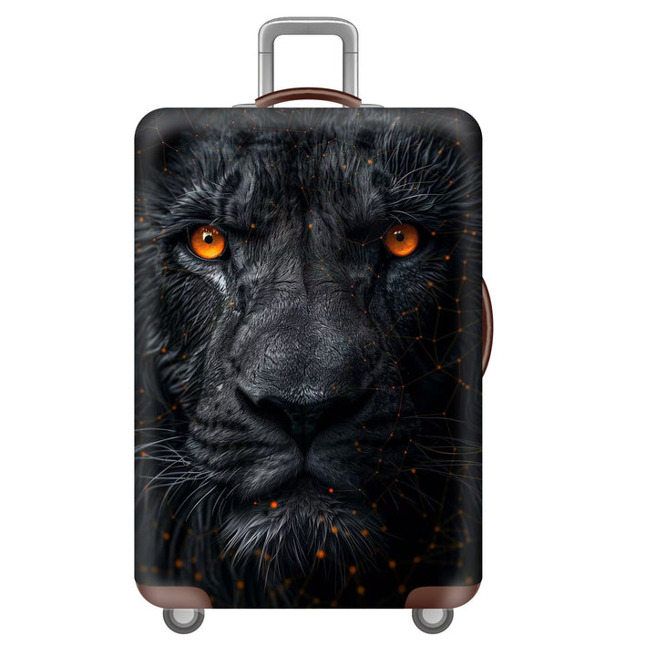 Unisex nano elastic suitcase cover with starry sky city motif, stretch protective cover for trolley luggage Bowlift