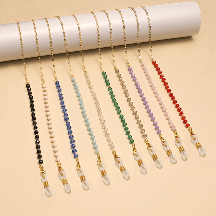 Elegant Beaded Glasses Chain Bowlift