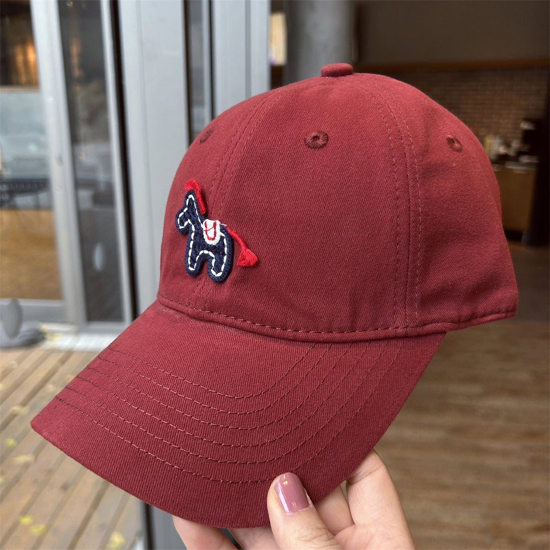 Women's Adjustable Embroidered Baseball Cap Bowlift