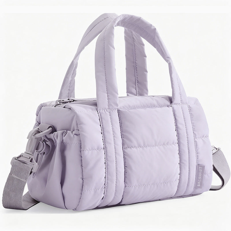 Spacious Padded Weekender Handbag Bowlift