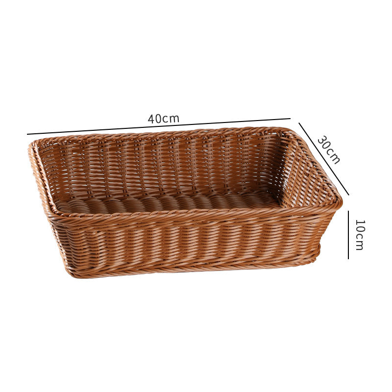 Handwoven Rustic Storage Basket with Ergonomic Design Bowlift
