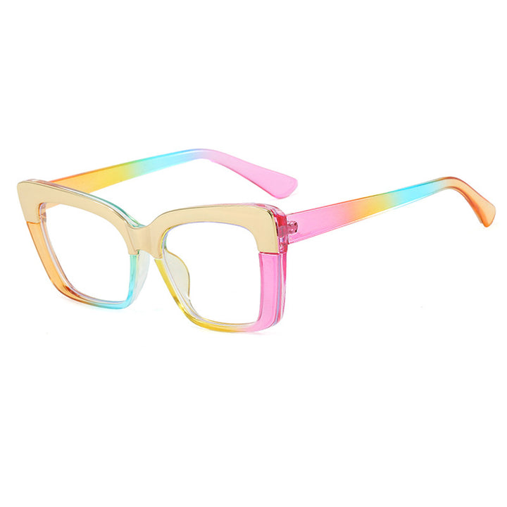 Women's fashionable glasses in trendy geometric design Bowlift