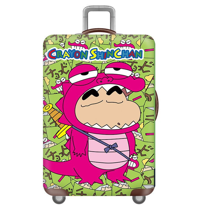 Unisex Hard Shell Suitcase with Fun Cartoon Design Bowlift
