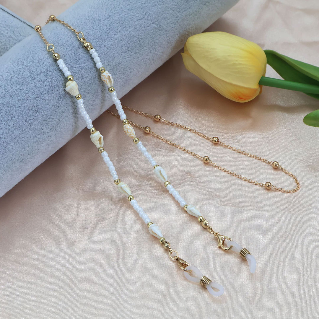 Beaded Eyewear Chain Bowlift