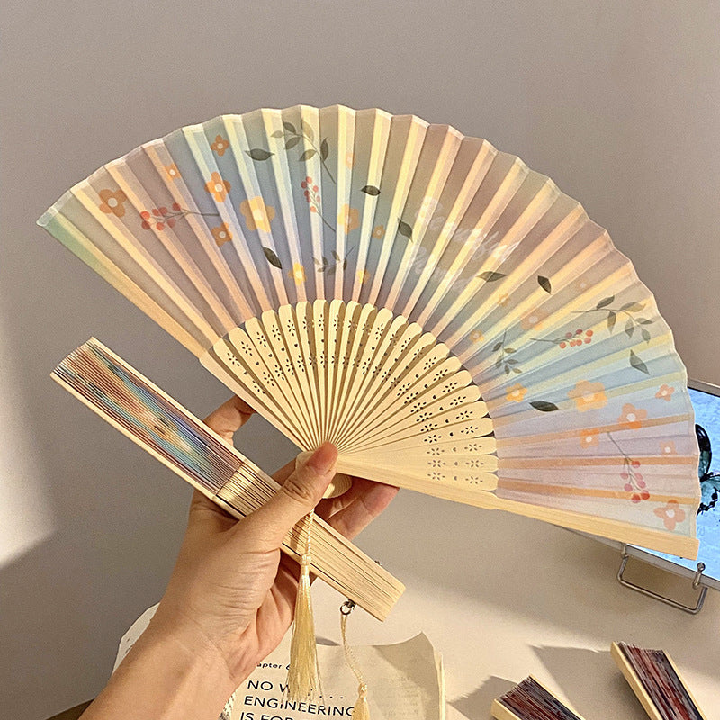 Hand fan made of high-quality natural material Bowlift