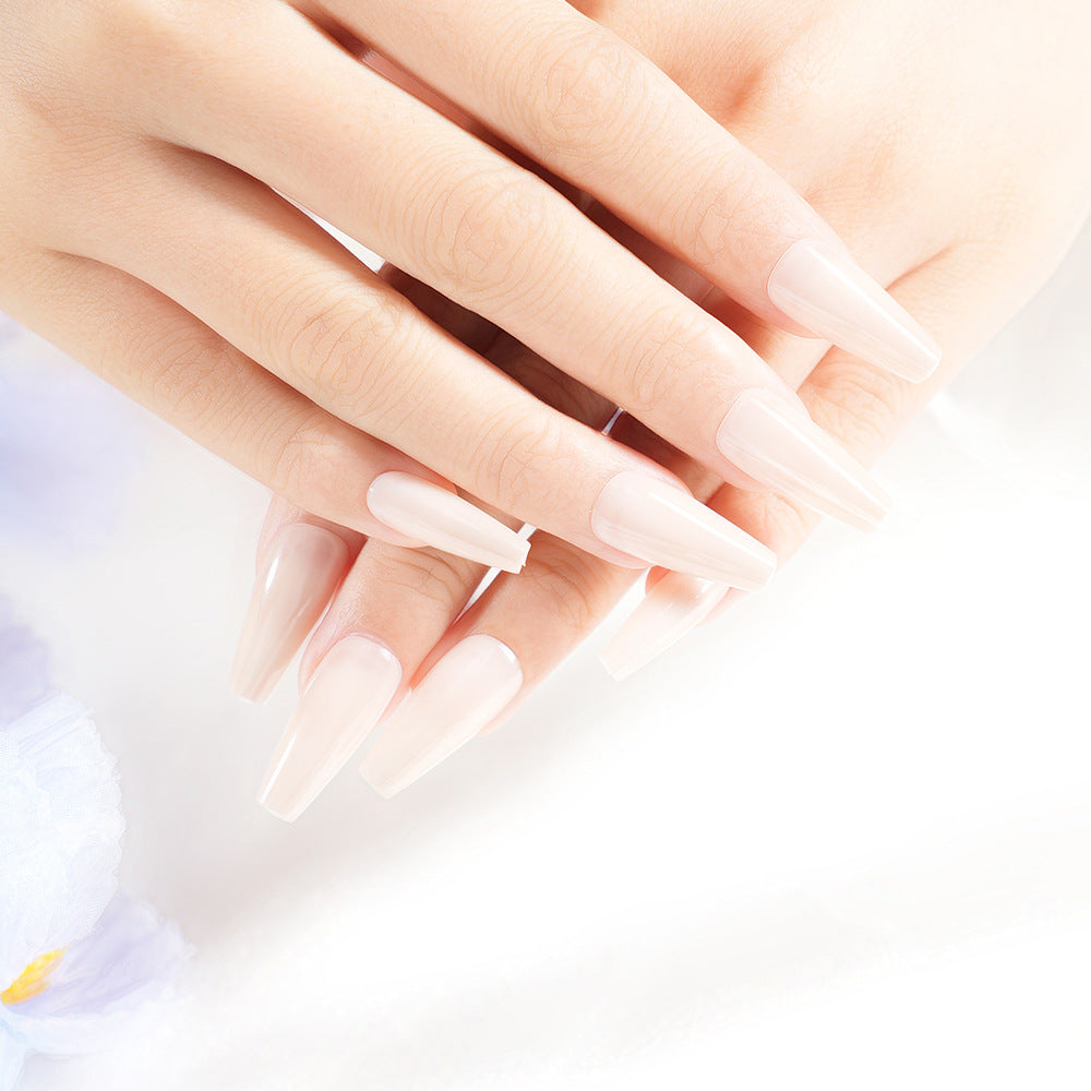 Elegant Coffin Press-On Nails Bowlift