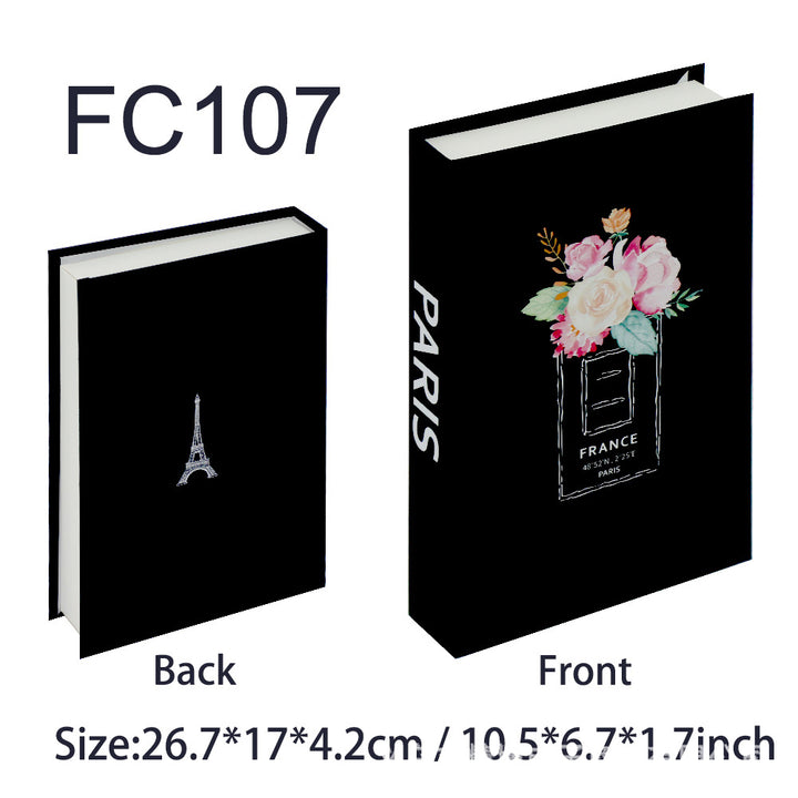 Decorative Hardcover Hidden Storage Book Safe Bowlift