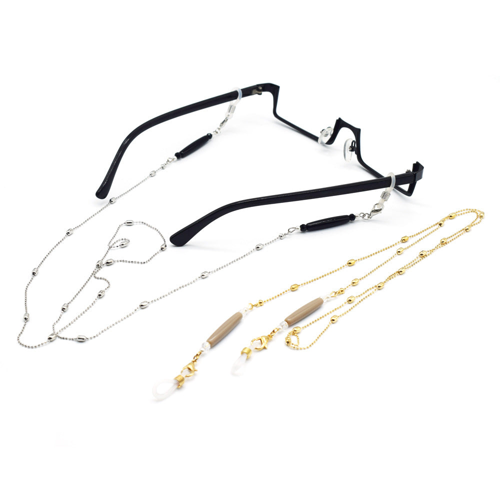 Minimalist Beaded Eyewear Chain Bowlift